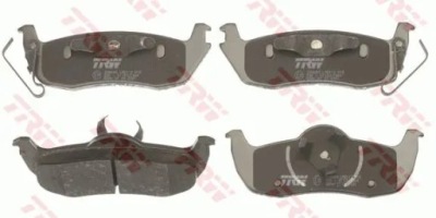 Тормозные колодки тормозные задний gdb4137 trw infiniti jeep фото №1