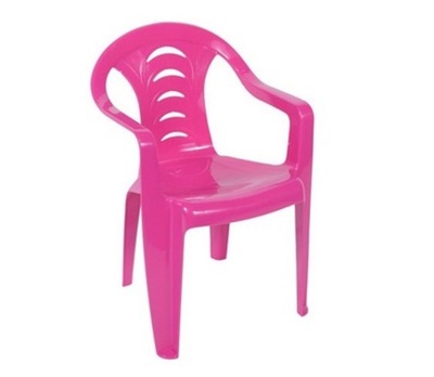 Krzesełko dziecięce Ołer Tola różowe