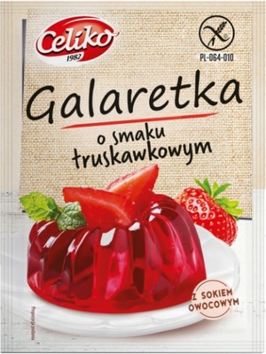 PD Galaretka truskawkowa b/glutenu Celiko 75g
