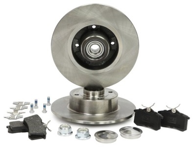 Гальмівні диски гальмівні колодки задня renault clio megane modus wind master sport germany фото №1