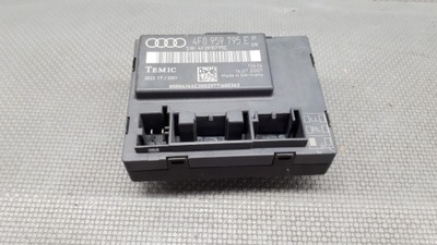 4F0959795E MÓDULO DE PUERTA IZQUIERDO PARTE TRASERA AUDI A6 C6  