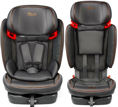 SILLA PEG PEREGO VIAGGIO 1-2-3 VIA 9-36 KG ISOFIX FIAT 500 LIMITOWANY  