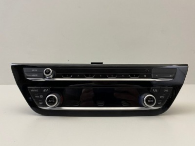 Bmw 7 g11 g12 панель кондиционера радио cd 15- фото №1