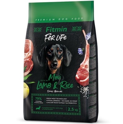 Fitmin dog For Life Lamb & Rice Mini 2,5kg