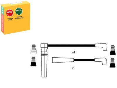 Дроти запалювання ngk 22694806 zef1137 фото №1