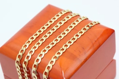 ZŁOTY ŁAŃCUSZEK PANCERKA 585 11,23G 55CM