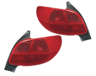 Лампа задних лампы задние peugeot 206 комплект фото №1