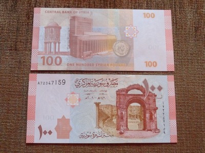 550.SYRIA 100 FUNTÓW UNC