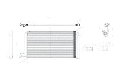 MAGNETI MARELLI КОНДЕНСАТОР FORD C-MAX II DXA CB7 DXA CEU1.6 CNG