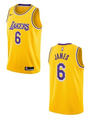 Koszulka NBA Swingman Nike LeBron Lakers XXL