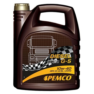 PEMCO DIESEL G-5 UHPD 10w40 5L olej do ciężarówek