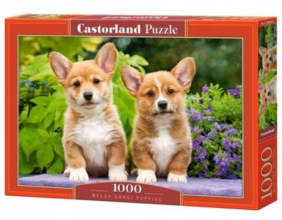 Puzzle Castorland Szczenięta Welsh Corgi PIESKI 1000 elementów