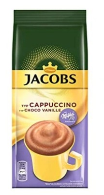 Jacobs Cappuccino Wanilia Milka z Niemiec