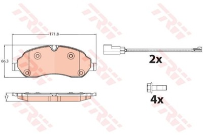 HAM.KLOCKI /P/ TRANSIT 2.2DCI 14-