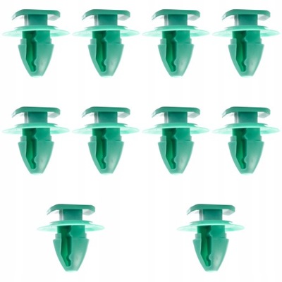 10x кліпса накладки заднього крила jeep renegade фото №1