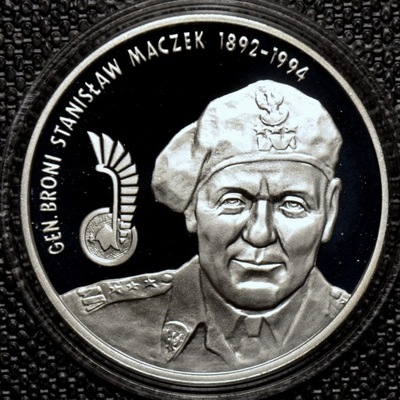 10 zł 2003 - GENERAŁ STANISŁAW MACZEK