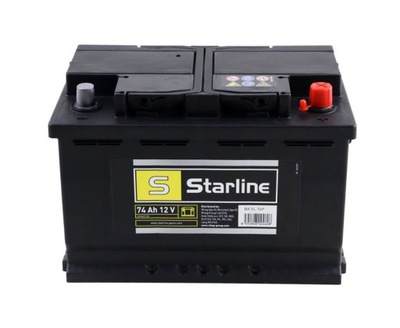 AKUMULIATORIUS STARLINE 12V 74AH 680A P+ SBASL74P 