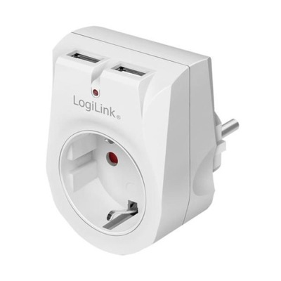 LogiLink Netzteil - 2 x USB - 10.5 Watt 