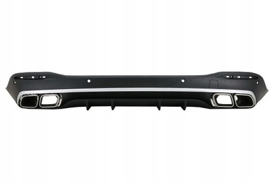 Mercedes v167 gle63 amg диффузор с насадки фото №1