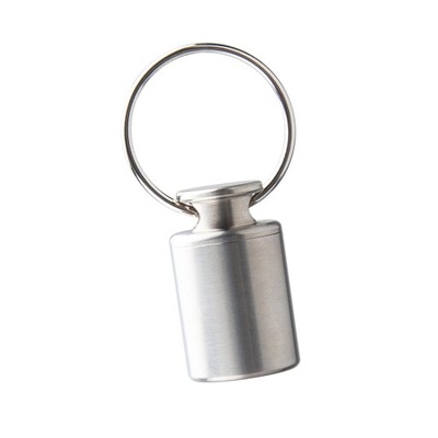 Mini Box Keychain Container Bottle Case Camping