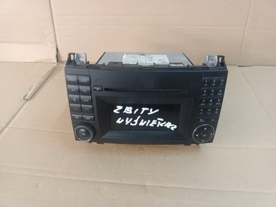 MERCEDES W-245 B-KLASA RADIO A-KLASA W169 FACELIFT CD MP3 MF2830 A1698705494  