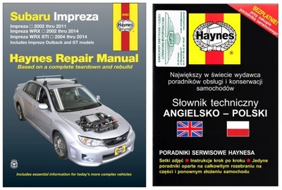 SUBARU IMPREZA / WRX (2002-2014) MANUAL REPARACIÓN HAYNES +GRATIS 24H  