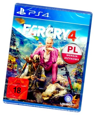 Far Cry 4 PS4 Nowa Pudełkowa PO POLSKU