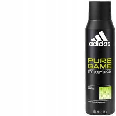 ADIDAS MEN DEO PURE GAME DEO BODY SPRAY