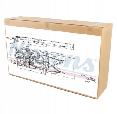 Nissens 85154 вентилятор, охолодження двигуна фото №1