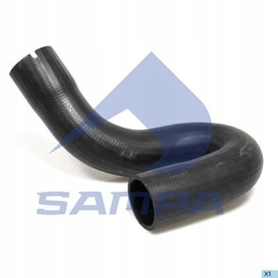 Шланг радіатора ретардер scania 4 sampa фото №1