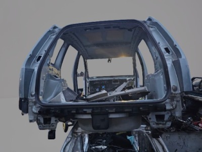 Ford c-max i 07- pas задній підсилювач піддон фото №1