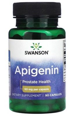 Swanson APIGENINA | APIGENIN | 50mg | 90 kaps. | PROSTATA | SEN