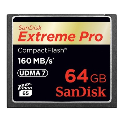 Karta SanDisk CompactFlash Extreme PRO 64GB UDMA 7