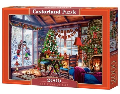 PUZZLE 2000 ŚWIĄTECZNA CHATA