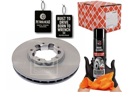 Тормозные диски тормозные 2szt. перед nissan cabstar 2.5d 3.0d #petrolhead pro+ kit2 фото №1