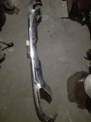 Mercedes glc 253 хром бампера задняя оригинал фото №1