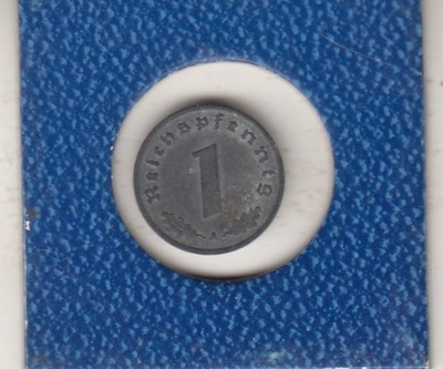 III Rzesza 1 pfennig 1943 A cynk