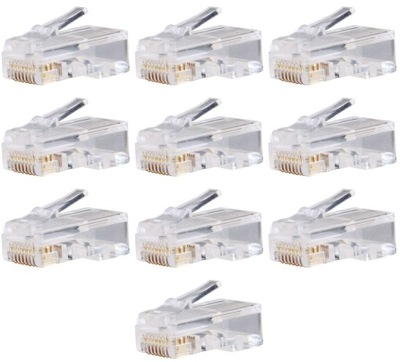 Wtyk RJ45 UTP CAT5E K0101 10 szt. EMOS K0101