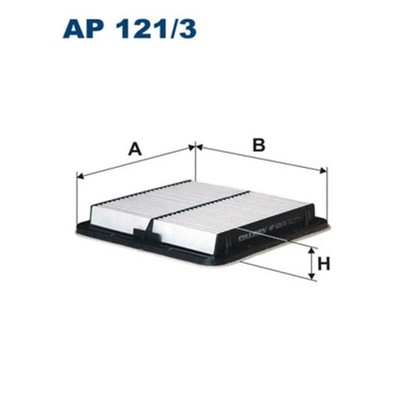 FILTRO AIRE FILTRON AP 121/3  