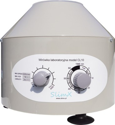 Wirówka laboratoryjna 6 x 20 ml max 4000 obr./min.