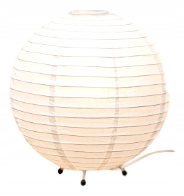 LAMPA STOŁOWA PAPIEROWA elegancka KULA O 30 cm