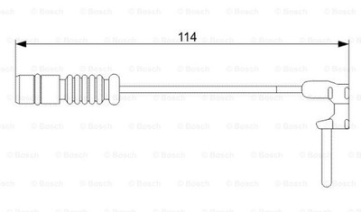 SENSOR KLOCK. DE FRENADO MERCEDES-BENZ CLASE M 1998  