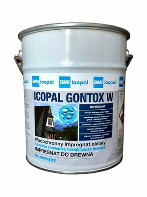 ICOPAL GONTOX W Impregnat do drewna BEZBARWNY 57L