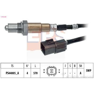 SONDA LAMBDA EPS 1.998.260  