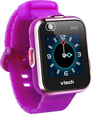 VTech KidiZoom Smart Watch DX2 fioletowy zegarek Niemiecka wersja jezykowa