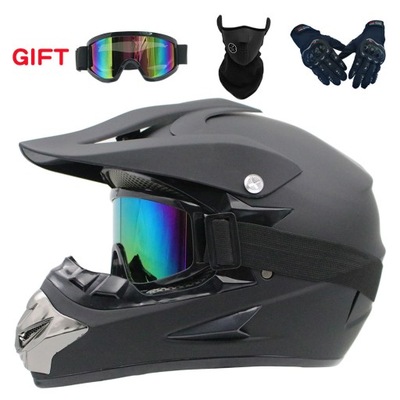 CASCO PARA MOTOCICLETA OFF-ROAD ENDURO MOTOCROSS GAFAS CAPO GUANTES  