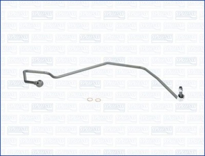 [op10393] шланг смазки турбонагнетателя pasuj фото №1