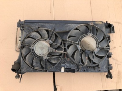 Opel vectra c комплект радіатор wody кондиціонера вентилятори фото №1