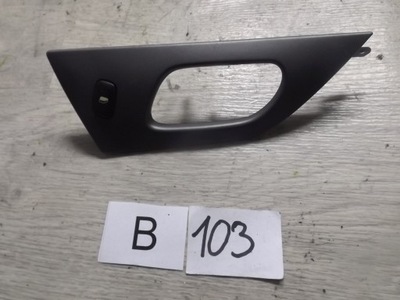 Рамка ручка левый задняя peugeot 407 sw фото №1