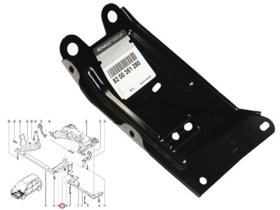 Кронштейн sań кронштейн балка перед scenic ii oryg фото №1